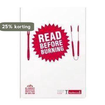 Barbecook boek Read before burning 5400269310295, Verzenden, Gelezen