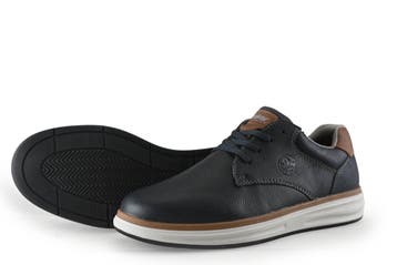 Rieker Veterschoenen in maat 40 Blauw, Zo goed als nieuw, Rieker, Veterschoenen, Verzenden