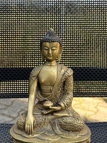 Shakyamuni Boeddha (Zonder Minimumprijs) - Bronze - Asie, Antiek en Kunst