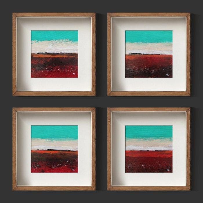 Noelia Correa Art - CIRELINA . Velo de Luz, Antiquités & Art, Art | Peinture | Moderne
