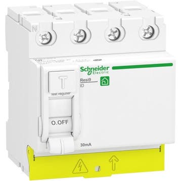 2dekans | SCHNEIDER Resi9 XP Differentieelschakelaar 4-polig, Doe-het-zelf en Bouw, Ophalen of Verzenden, Nieuw