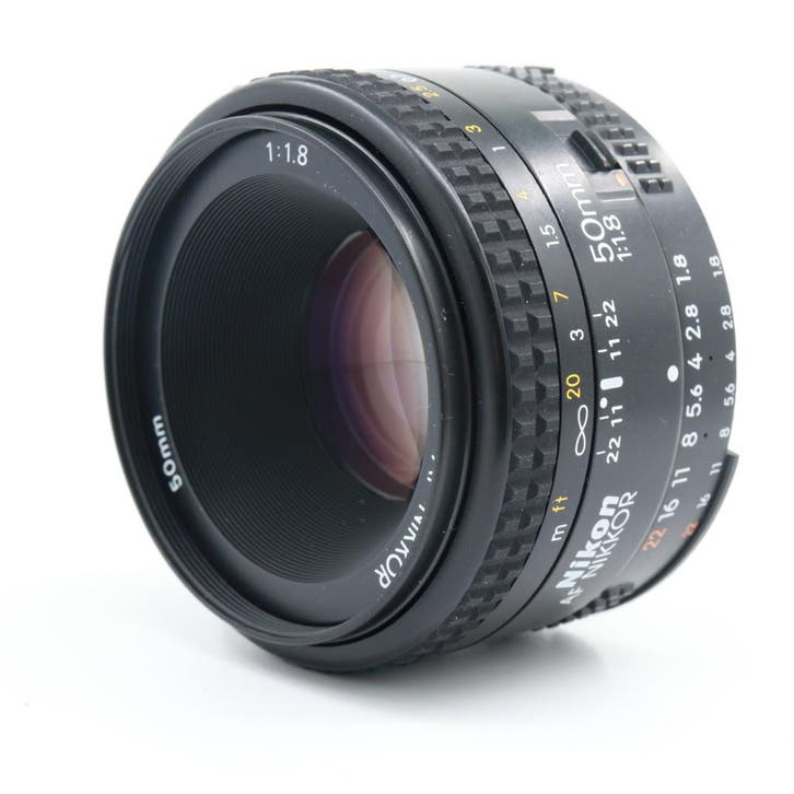 Nikon AF 50mm F/1.8 D | Occasion, Audio, Tv en Foto, Foto | Lenzen en Objectieven, Ophalen of Verzenden