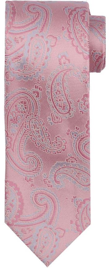 Suitable Stropdas Zijde Paisley Roze maat  Heren, Kleding | Heren, Stropdassen, Verzenden, Nieuw, Roze, Suitable