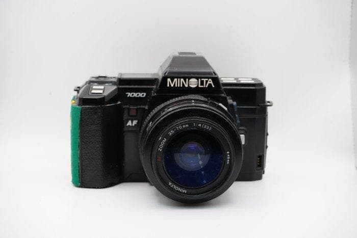 Minolta 7000 + Dynax 3000i + af zoom 28-135/4-4.5 + 37-70/4, Audio, Tv en Foto, Fotocamera's Analoog