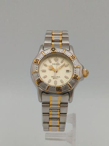 Seiko - Scuba 200 - Zonder minimumprijs - 7N85-0040 - Dames