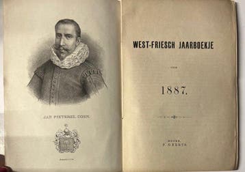P. Geerts (red) - West-Friesch Jaarboekje voor 1887, over, Antiek en Kunst
