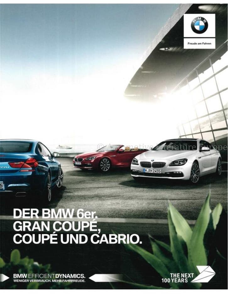 2017 BMW 6 SERIE BROCHURE DUITS, Livres, Autos | Brochures & Magazines