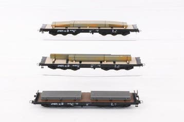Roco H0 - 46551/47730/47731 - Wagon de marchandises pour, Nieuw
