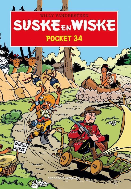 Pocket 34 / Suske en Wiske / 34 9789002254215, Boeken, Stripverhalen, Gelezen, Verzenden