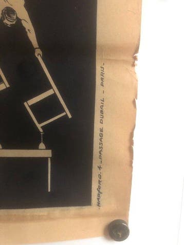 aucun - Welters - Equilibriste sur verres - affiche