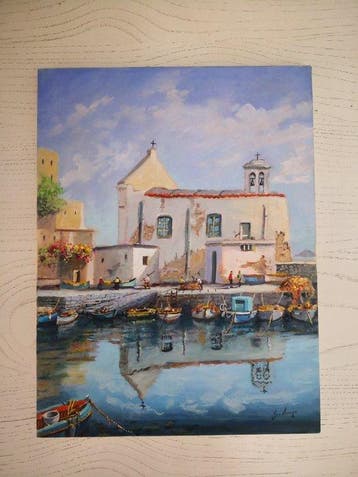 Giuseppe Luongo (1948) - I Pescatori di Pozzuoli ( La
