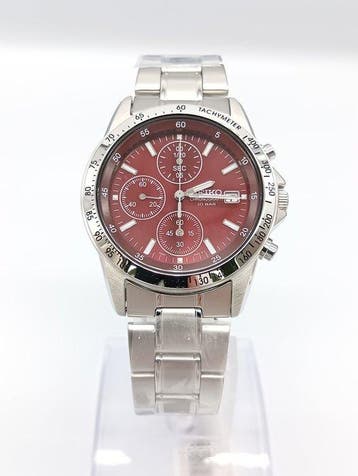 Seiko - Chronograph - Zonder minimumprijs - SBTQ045 - Heren
