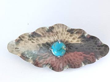 Zilver - Broche - Amsterdamse School, Antiek en Kunst