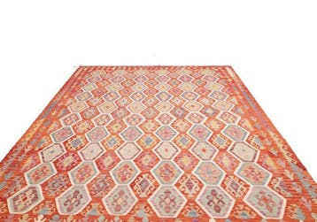 Kelim - Kelim - 344 cm - 253 cm - unused-Vintagestyle Kelim, Nieuw
