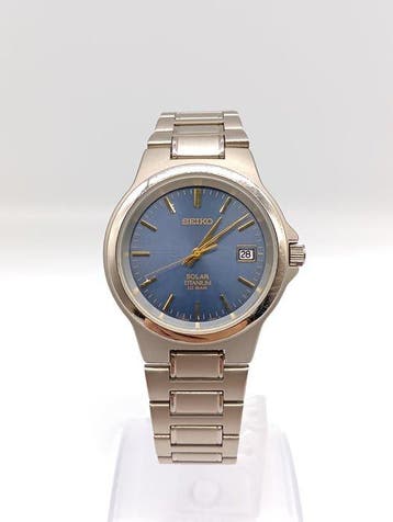 Seiko - Solar Titanium - Zonder minimumprijs - V145-0D60 -