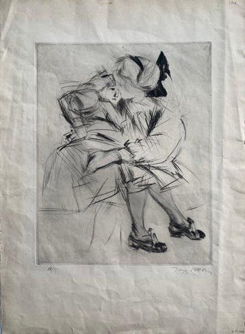 Jacques Villon (1875-1963) - La grand soeur