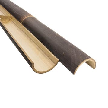 Java half ronde bamboepaal 7-10 200 cm, Verzenden, Nieuw