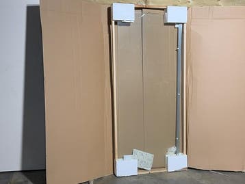 Veiling - Kermi douchewand walk-in 90x200cm, Nieuw