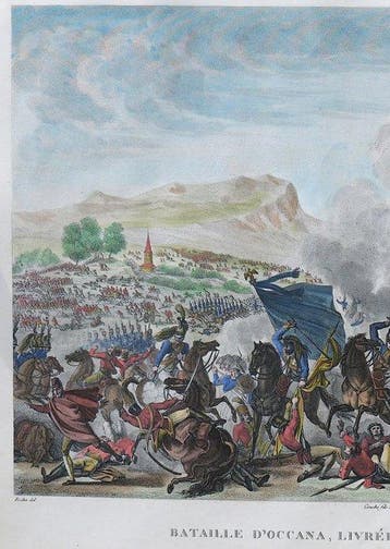 Spanje - Ocana (Napoleon); Vernet / Couché - Bataille, Boeken, Atlassen en Landkaarten, Nieuw
