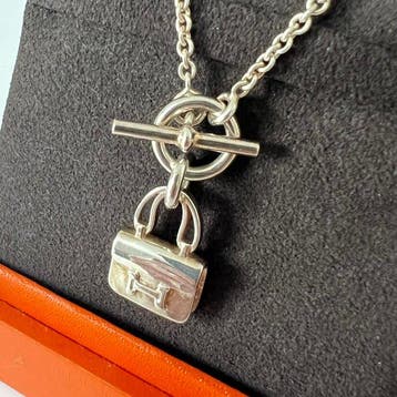 Hermès - Halsketting - Amulette Constance Zilver - SV925