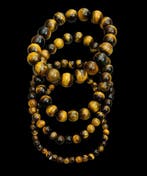 Œil de tigre BRACELET - Hauteur : 0.5 cm - Largeur : 7 cm-