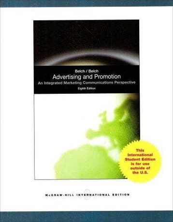 Advertising and Promotion 9780071284400 Michael Belch, Verzenden, Gelezen, Michael Belch