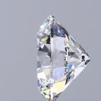 1 pcs Diamant (Naturelle) - 0.51 ct - Rond - D (incolore) -