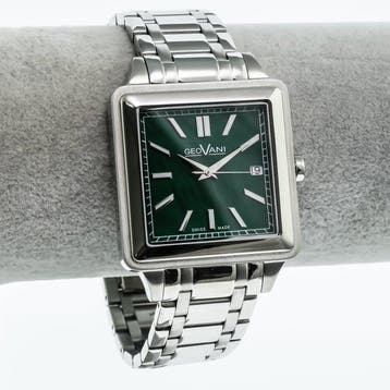 GEOVANI - Swiss Diamond Watch - GOM596-SS-12 - Zonder, Nieuw