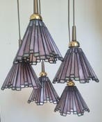 Honsel - Lampe - Modèle NR 69685 - plomb verre laiton -