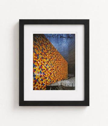 Christo & Jeanne-Claude (1935-2020) - Wall of Oil Barrels -