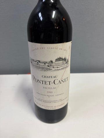 1986 Chateau Pontet-Canet - Pauillac 5ème Grand Cru Classé -, Verzamelen, Nieuw