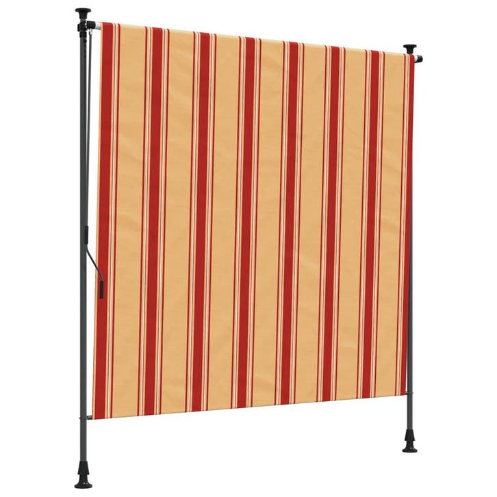 vidaXL Buitenzonwering Rolgordijn Multikleur 120 x 270 cm, Tuin en Terras, Zonneschermen, Nieuw, Verzenden