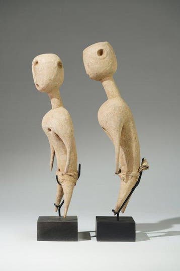 Une sculpture en bois. - Prampram - Ghana (Sans prix de