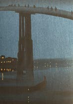 Night Bridge - Eijiro Kobayashi (1870-1946) - Japon (Sans