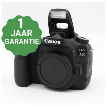 10% korting | Canon EOS 80D body | Tweedehands, Verzenden, Zo goed als nieuw, Canon