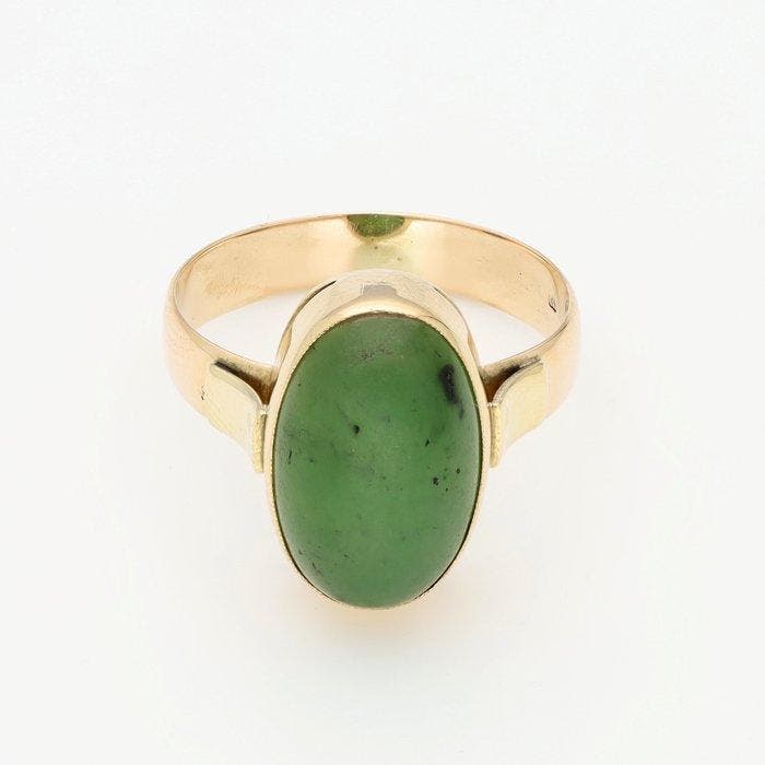Bague - 14 carats Or jaune - Nefriet, Bijoux, Sacs & Beauté, Bagues