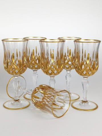 Secoloventesimo - Kelk (6) - Full golden goblet - Emaille,