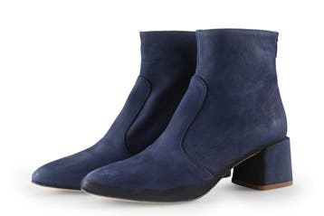Bibi Lou Enkellaarzen in maat 36½ Blauw, Kleding | Dames, Lage of Enkellaarzen, Bibi Lou, Zo goed als nieuw, Verzenden