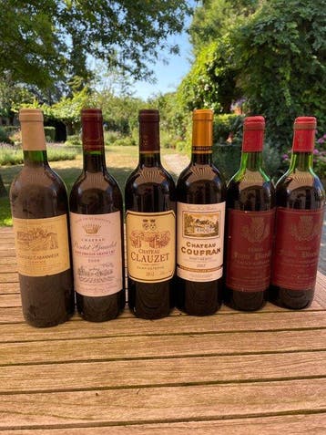 2007 Château Coufran 2012 Château Clauzet 1997 Château, Verzamelen, Wijnen, Nieuw
