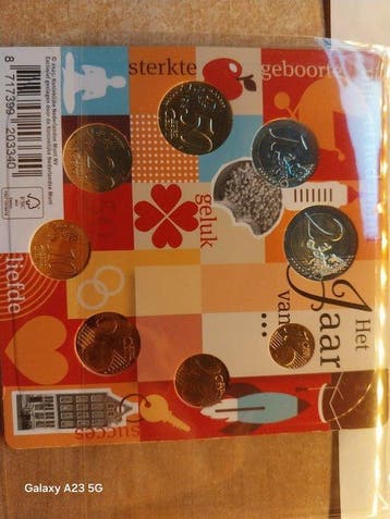Europa. Series 1 Cent - 2 Euro / Year Set (BU) / 2 Euro