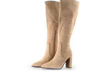 Marlou Laarzen in maat 38 Beige, Kleding | Dames, Hoge laarzen, Marlou, Verzenden, Beige