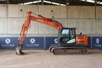 Veiling: Rupsgraafmachine Hitachi ZX130LCN-5B Diesel 73.4kW, Articles professionnels, Ophalen
