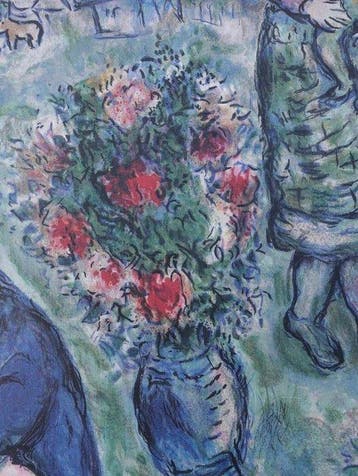Marc Chagall (1887-1985) - La route du Village