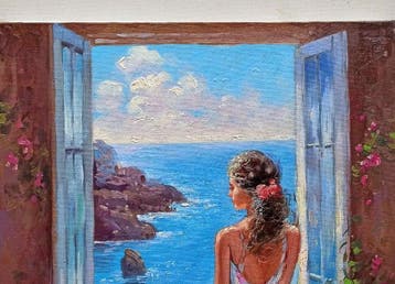 Domenico Ronca (1964) - Sea air, Antiek en Kunst