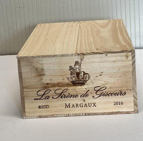 2016 La Sirène de Chateau Giscours - Margaux - 12 Flessen, Verzamelen, Wijnen