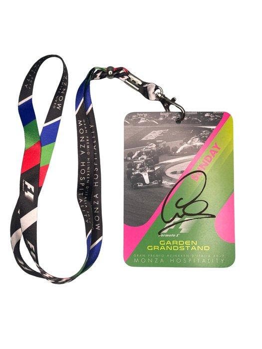 Mercedes - 2017 Formula 1 Heineken Italian GP – Sunday Pass, Collections, Marques automobiles, Motos & Formules 1