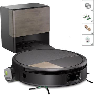 iRobot Roomba Max 706 Combo met AutoWash Dock - Luxe dwei..., Elektronische apparatuur, Verzenden, Zo goed als nieuw, Stofzak