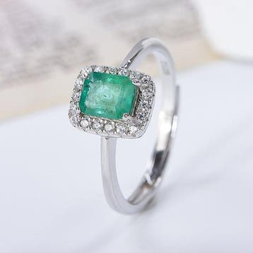 Zonder minimumprijs - Ring Zilver, Verguld, Platina -