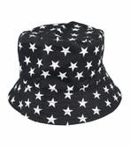 Bucket Hat Hoedje – Sterren Print - Omkeerbaar – One Size –, Nieuw