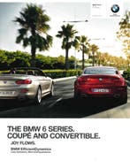 2013 BMW 6 SERIE BROCHURE ENGELS, Ophalen of Verzenden